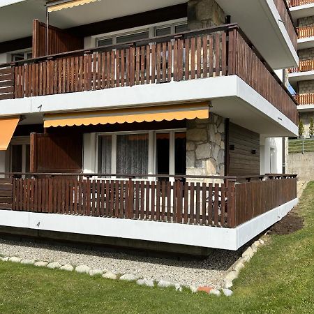 Bel Appartement 3 Pieces Au Pied Des Pistes De Ski Crans-Montana Exteriér fotografie
